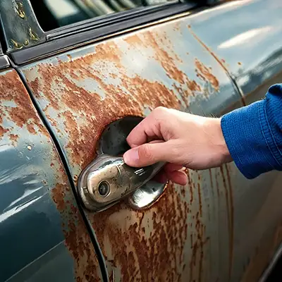 Rost am Auto